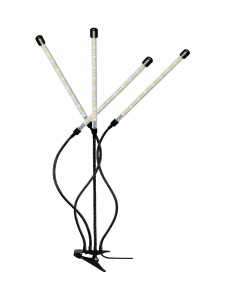 Фитолампа для растений с таймером на прищепке Огонек OG-LDP08W